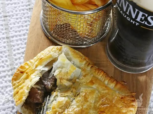 Biftek dhe byrek Guinness