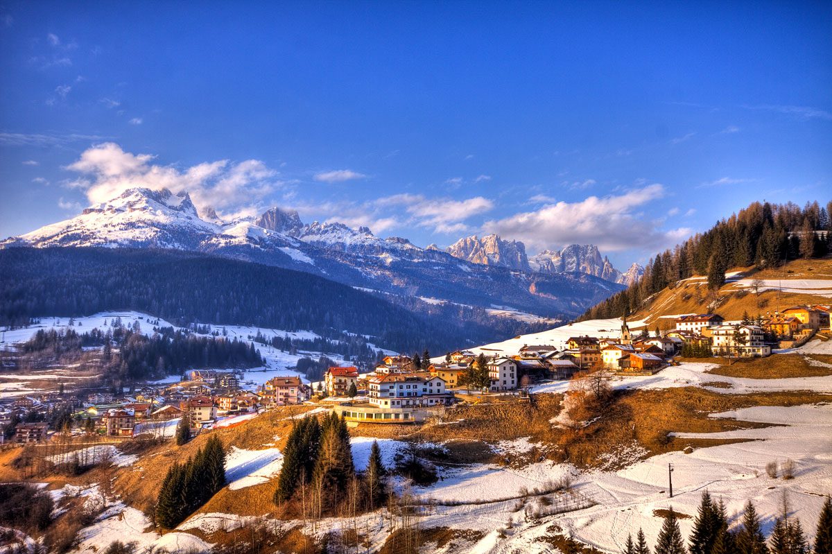 Moena og lysene i Val di Fassa
