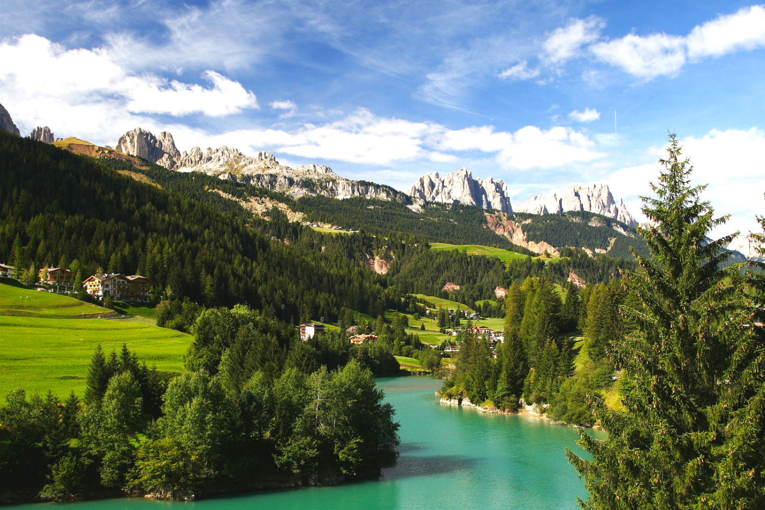 Moena og lysene i Val di Fassa