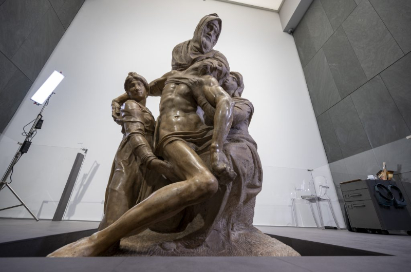Pieta Bandini Michelangelo
