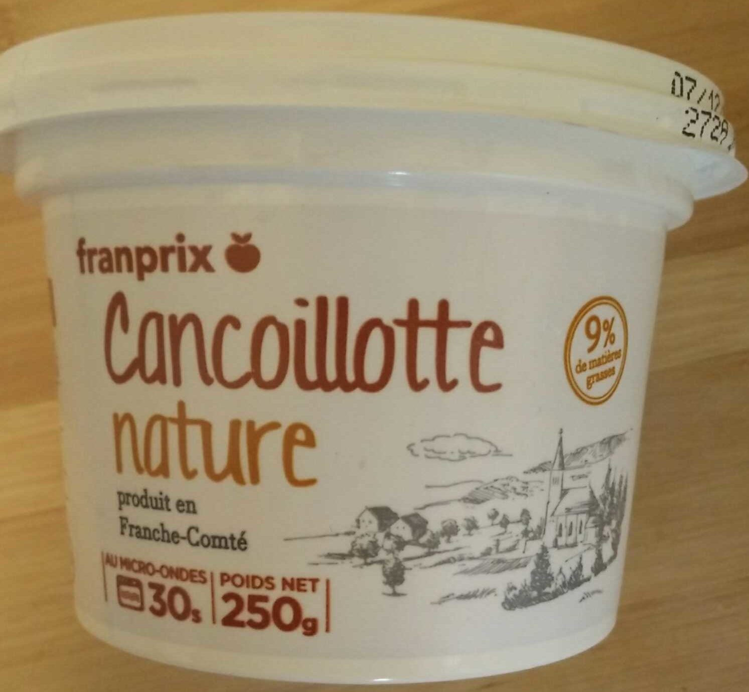 Cancoillotte eller Cancootte