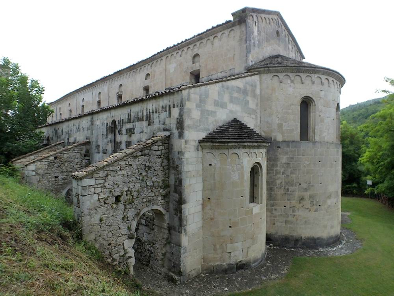San Liberatore apátság Maiellában