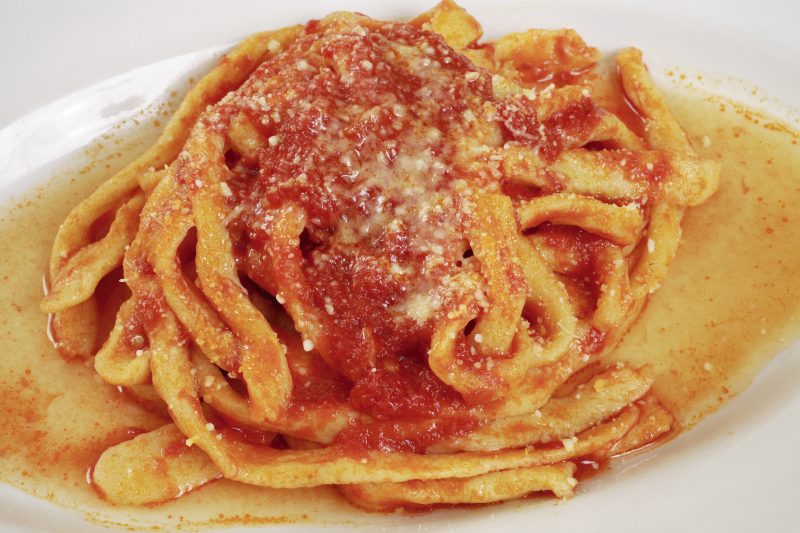 Pasta med Elice ' s mugnaia